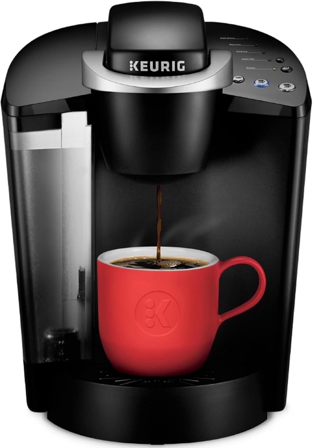 Cafetera Keurig K-Classic de una sola porción K-Cup Pod, con 3 tamaños , 48 oz