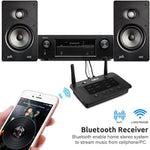 Transmisor Receptor Bluetooth 5.3, adaptador de audio, ent/sal RCA