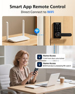 Cerradura Inteligente Para Puerta Con Wi-Fi Y Mango PHILIPS 2000 SERIES