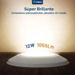 Luces LED  5/6" de disco de techo regulables, 2700 K-6000 K Amico