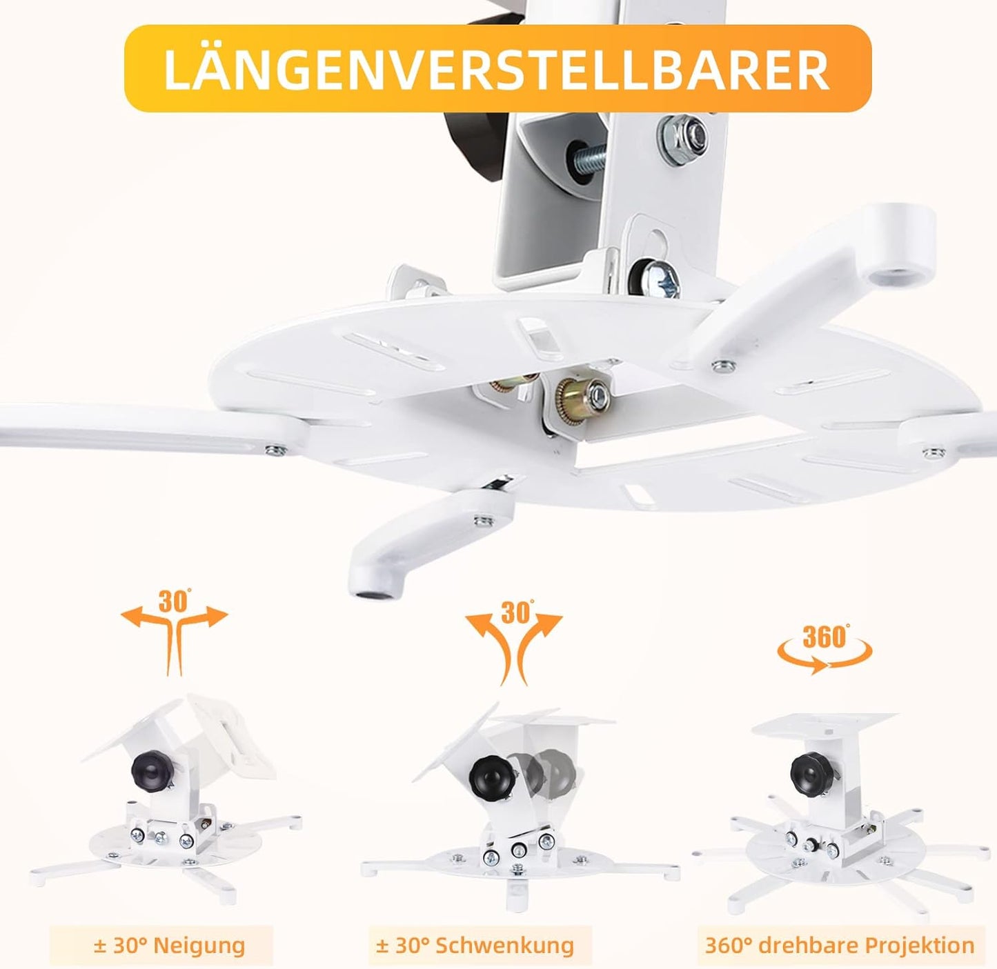 Poste de proyector universal Simbr capacidad de carga 33lb