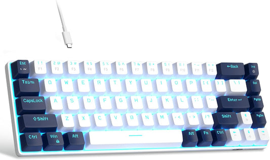 Teclado MageGee MK-Box 60 % mecánico portátil.