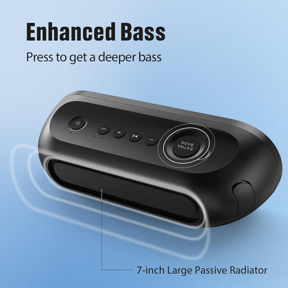 Altavoz  Bluetooth con sonido estéreo, DOSS SoundBox Pro+ P300