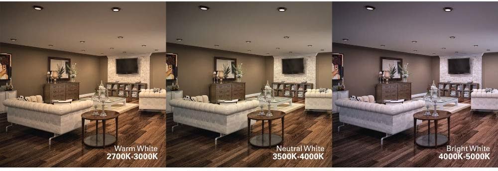 HALO Downlight LED integrado 4" regulable color blanco
