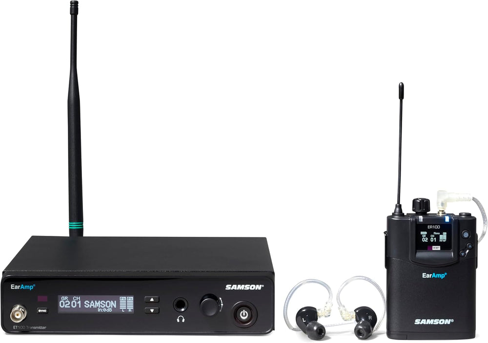 Sistema de monitorización intraauricular inalámbrico SAMSON EarAmp EW100