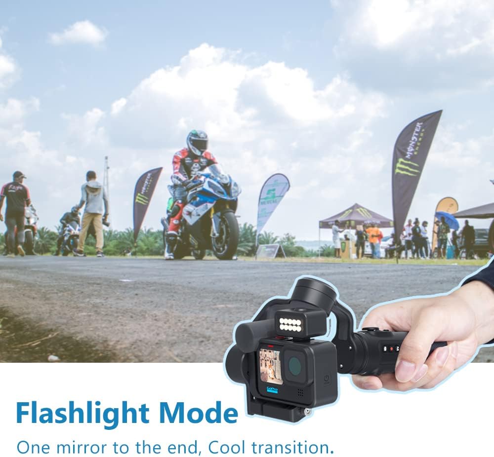 INKEE Falcon Plus Estabilizador de cardán para GoPro.