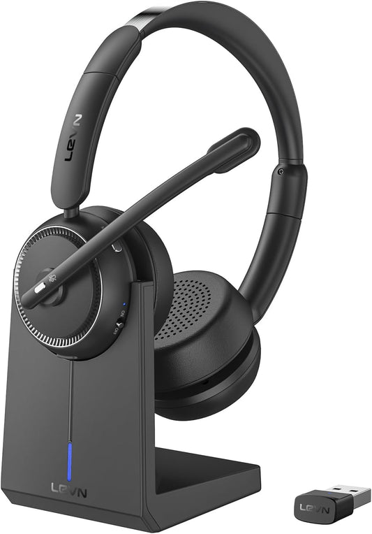 LEVN- Auriculares inalámbricos, Bluetooth.(USADO)