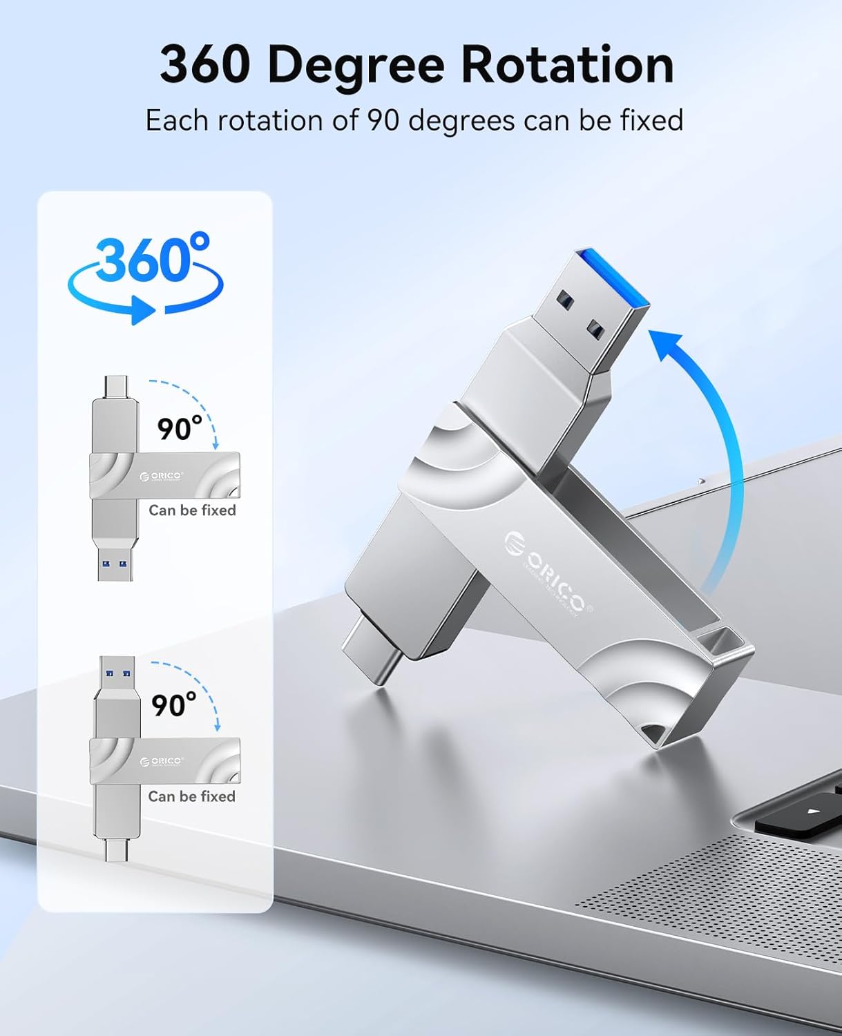 ORICO Unidad de estado sólido externa de 1 TB