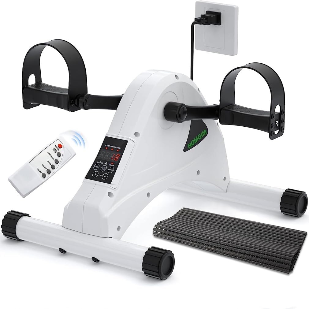 Mini bicicleta de pedal entrenador motorizado. HOMGIM