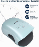 Masajeador De Manos Cincom CM-026H-BU, Con Calor Y Compresión