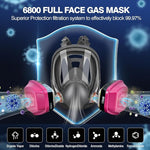 Mascarilla Respiratoria Cara Completa con Filtros 60921