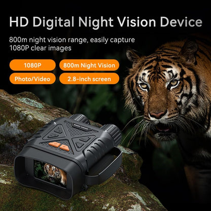 Binoculares 4K de Visión A Color con Poca Luz