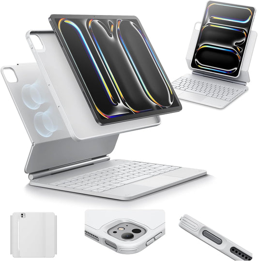 Funda con teclado para iPad Pro de 13", ESR Rebound 360 Series.