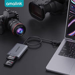 Lector Tarjetas CFexpress Tipo B XQD USB-C USB 3.2 amalink
