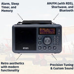 Radio Eton Elite, de Campo con Am/FM, Onda Corta, RDS, Bluetooth.