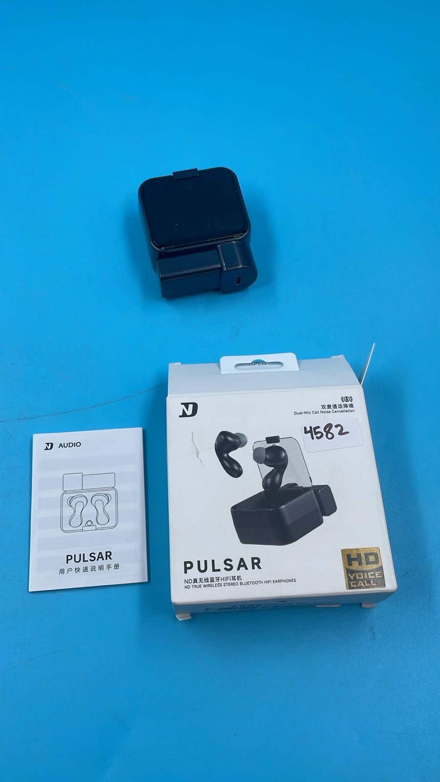 Auriculares ND Pulsar TWS, sonido estéreo de alta fidelidad.(USADOS)
