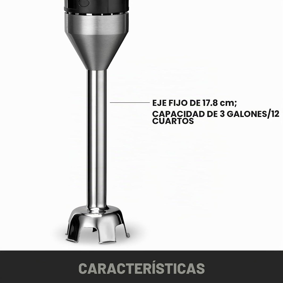 Licuadora de inmersión Waring Commercial Quik Stix de uso comercial usada — vista 6