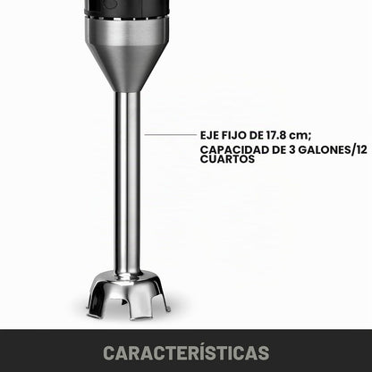 Licuadora de inmersión Waring Commercial Quik Stix de uso comercial usada — vista 6