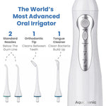 Centro Dental Cepillo de dientes recargable y hilo dental inteligente AquaSonic