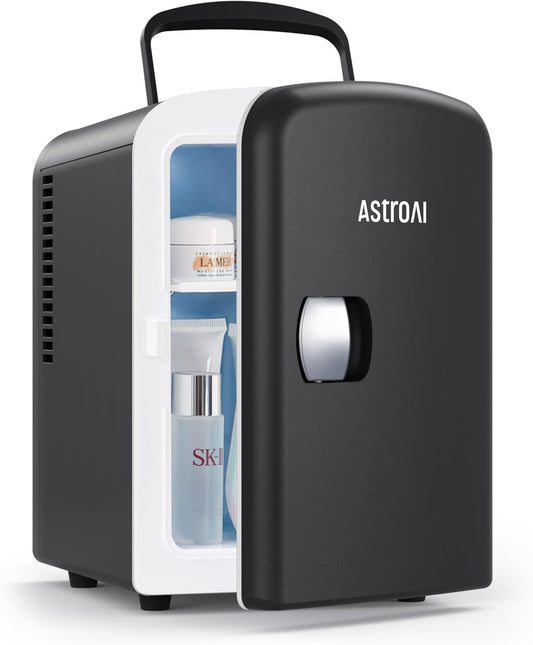 Mini Refrigerador Portátil, Electrica para el Skincare 4L. Astro AI