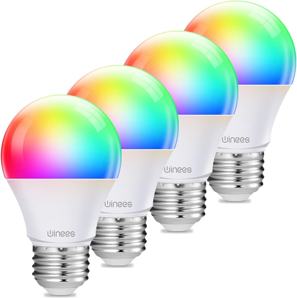 Bombillas inteligentes, WiFi, funciona con Alexa, cambio de color.