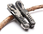 Herramienta Multifuncional Plegable EDC 14, Con estuche.