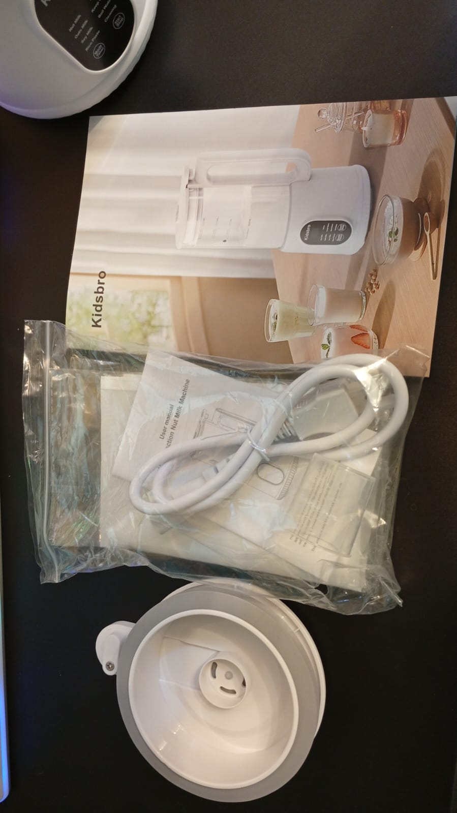 Máquina automática para hacer leche de granos, 8 en 1, 40 onzas.