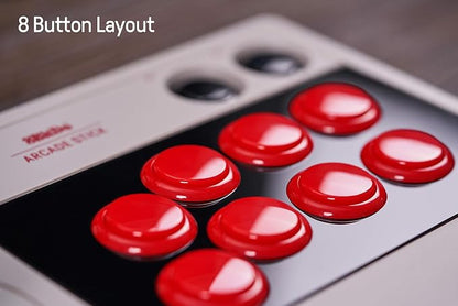 Arcade Stick 8BitDo Switch Windows Bluetooth 2.4G