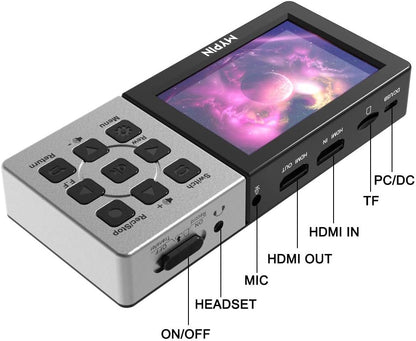MYPIN Dispositivo de captura de video LCD HD, sin control (USADO)