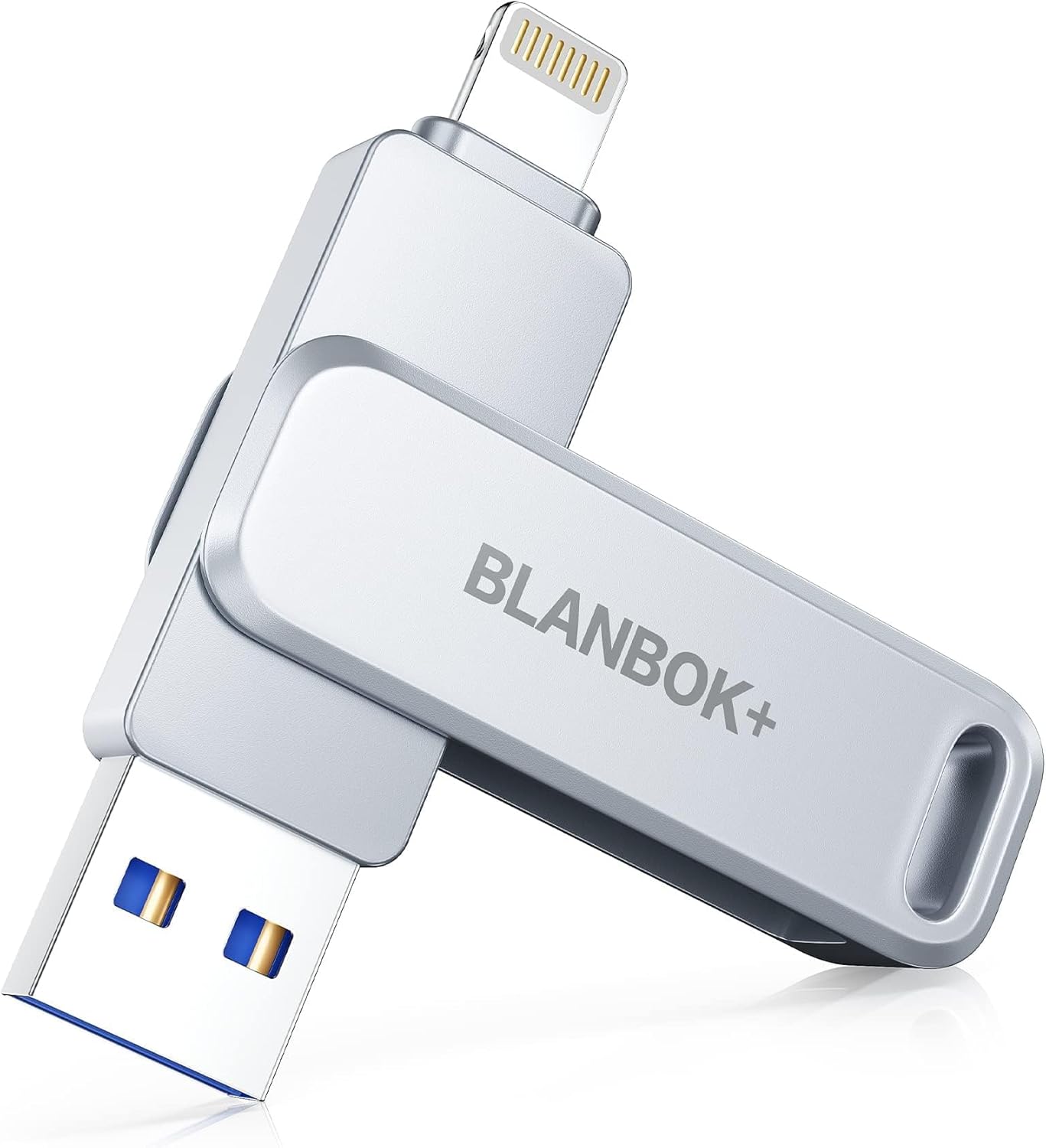 MFi - Unidad flash 128GB para iPhone Blanbok+