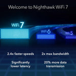 Router Netgear Nighthawk Tri-Band WiFi 7 (RS700S), 200 Dispositivos.