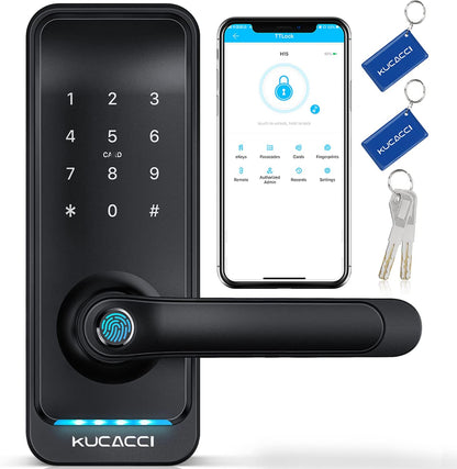 Cerradura Inteligente Kucacci Z2 Huella Digital y Teclado (CON DETALLE)