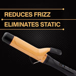 Rizador de cerámica de turmalina, CHI, 1.5" Reduce el frizz, agrega brillo.