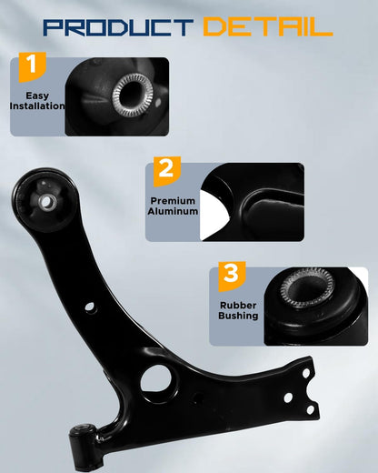 KIT Brazo de control inferior delantero para Toyota Corolla 2003-2008