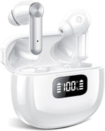 Auriculares Bluetooth 5.3, auriculares inalámbricos con pantalla digital LED.