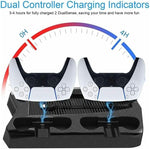 Base de carga para PS5 con ventilador de succión (USADO).