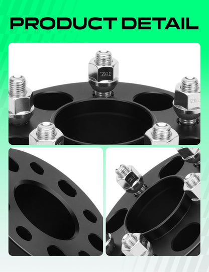 Espaciadores de Rueda YHTAUTO Centrados en el Cubo 5x4.75 de 2.5" 4PZA