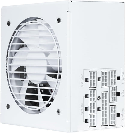 Fuente de alimentación blanca de 750 W, SAMA, 80 Plus Gold.