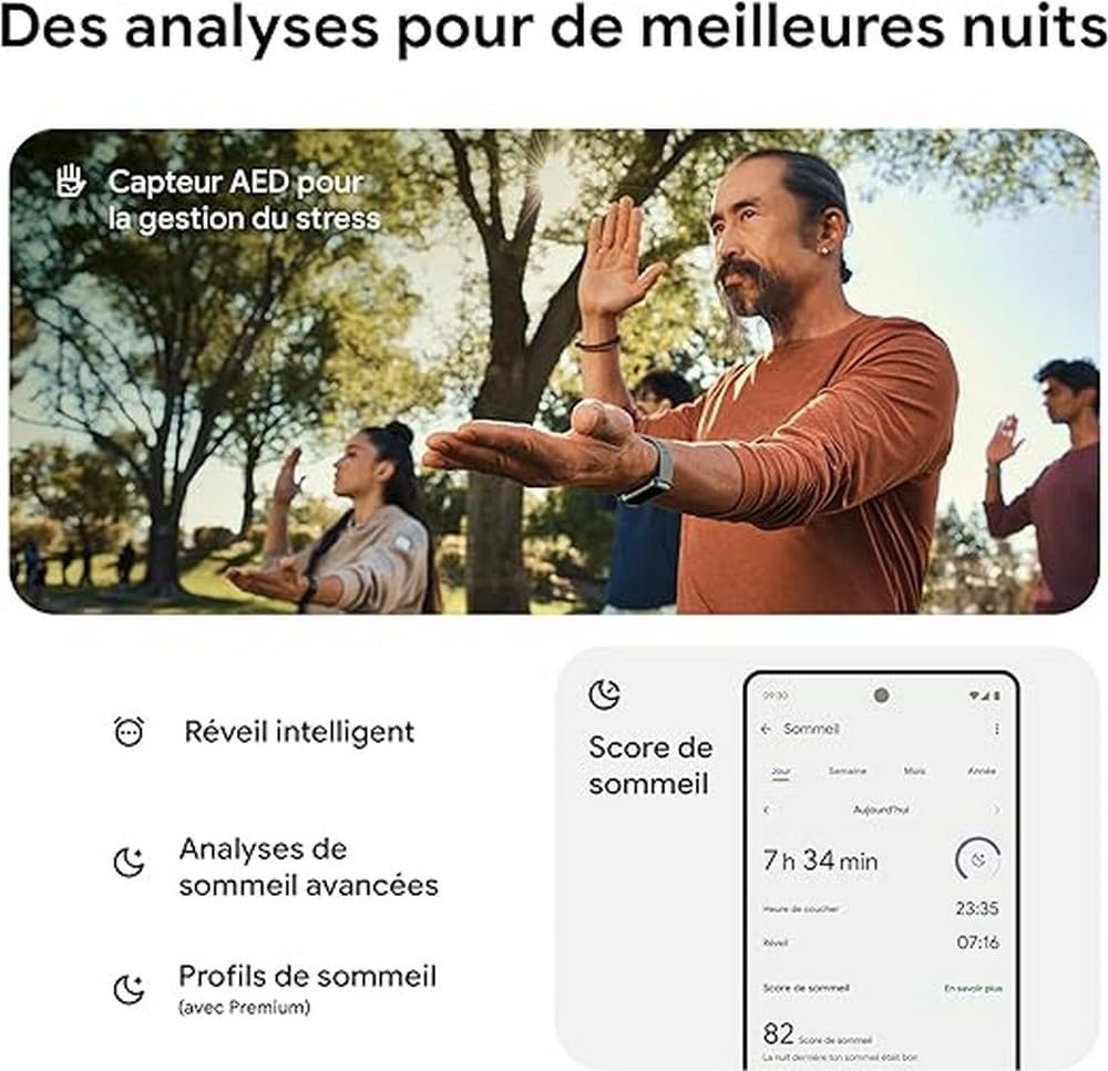 Fitbit El rastreador de Actividad Google Charge 6.(USADO)