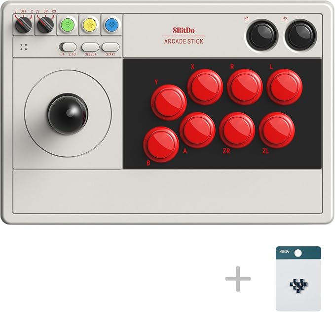 Arcade Stick 8BitDo Switch Windows Bluetooth 2.4G