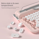 Teclado Inalámbrico Ajazz AF84 Bluetooth 2.4G Gris