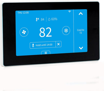 Termostato inteligente para casa con adaptador de cable C, EDGEANT