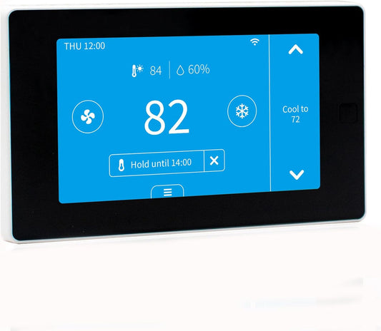 Termostato inteligente para casa con adaptador de cable C, EDGEANT