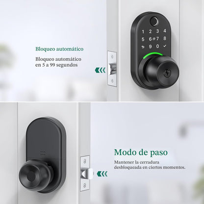 Cerradura Inteligente Yamiry Huella Digital Con Teclado (USADO)