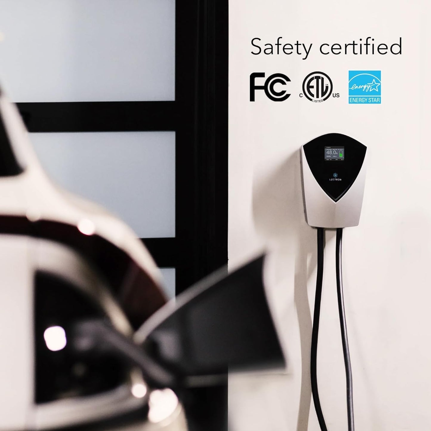 Estación de carga, para vehículos eléctricos de 48 amp.