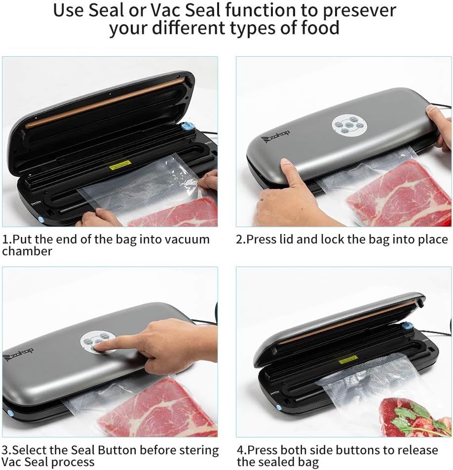 Máquina del sellador del vacío de la comida V61. ZOKOP