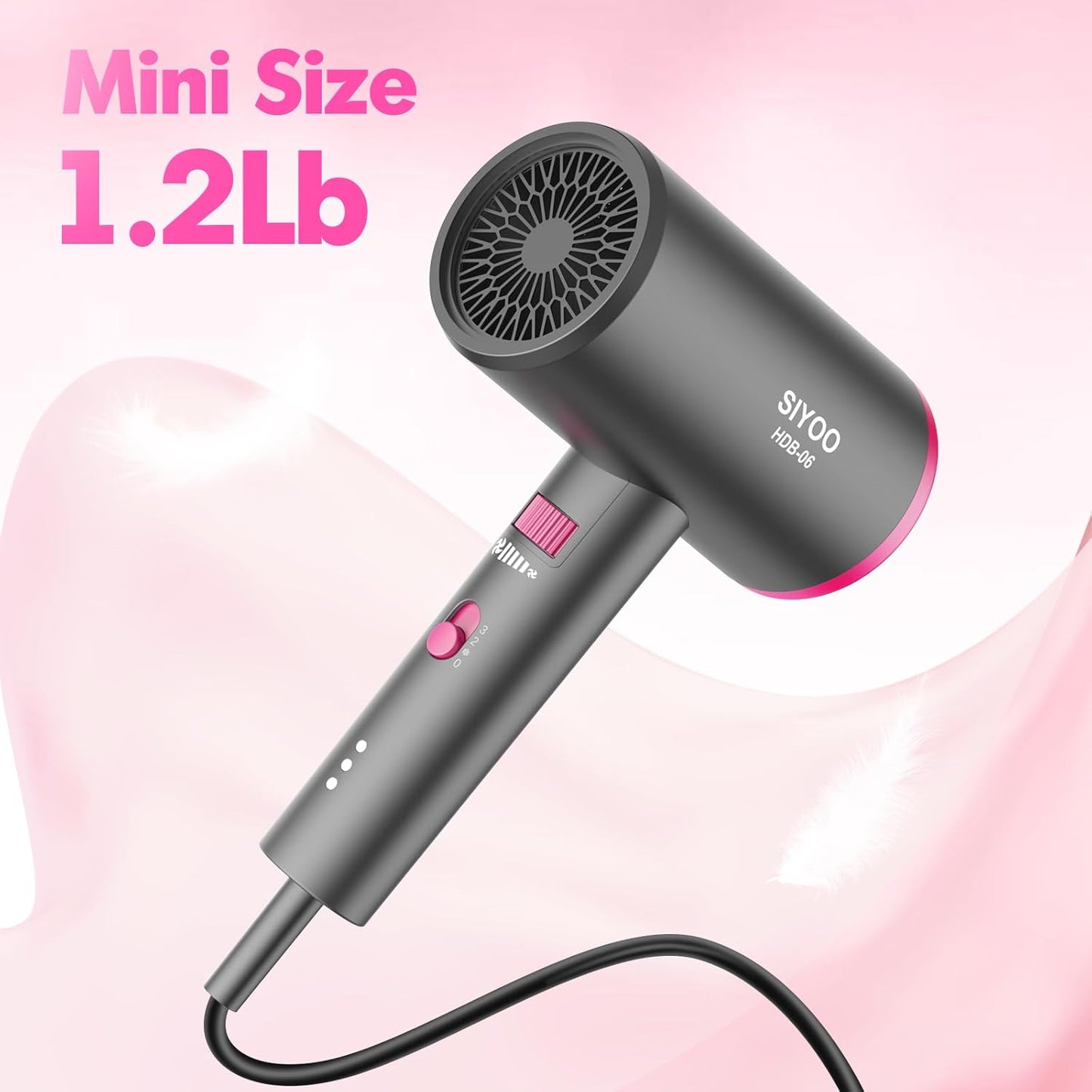 SIYOO HDR-06 Secador de pelo profesional con detalle openbox