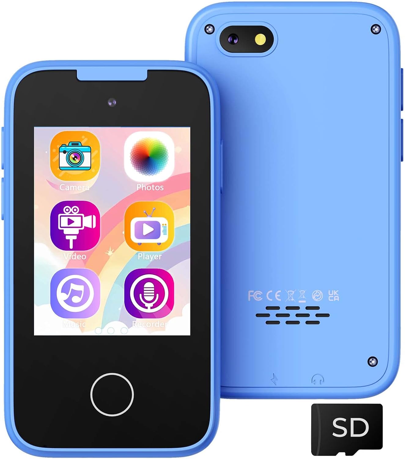 Teléfonos inteligente para niños cámara dual