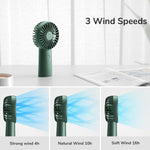 Ventilador Portátil JISULIFE Recargable 3 Velocidades