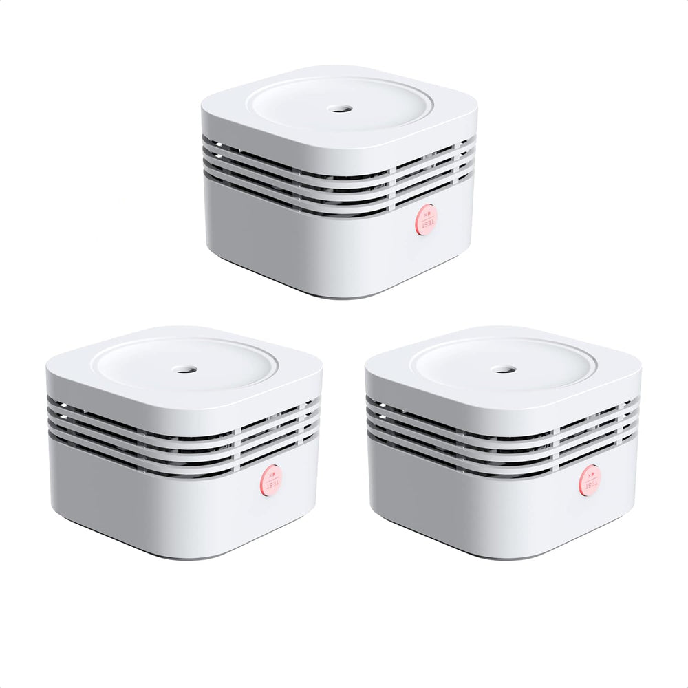 Detector de humo inalámbrico en red, Aegislimk S-RF200, 3 pack.